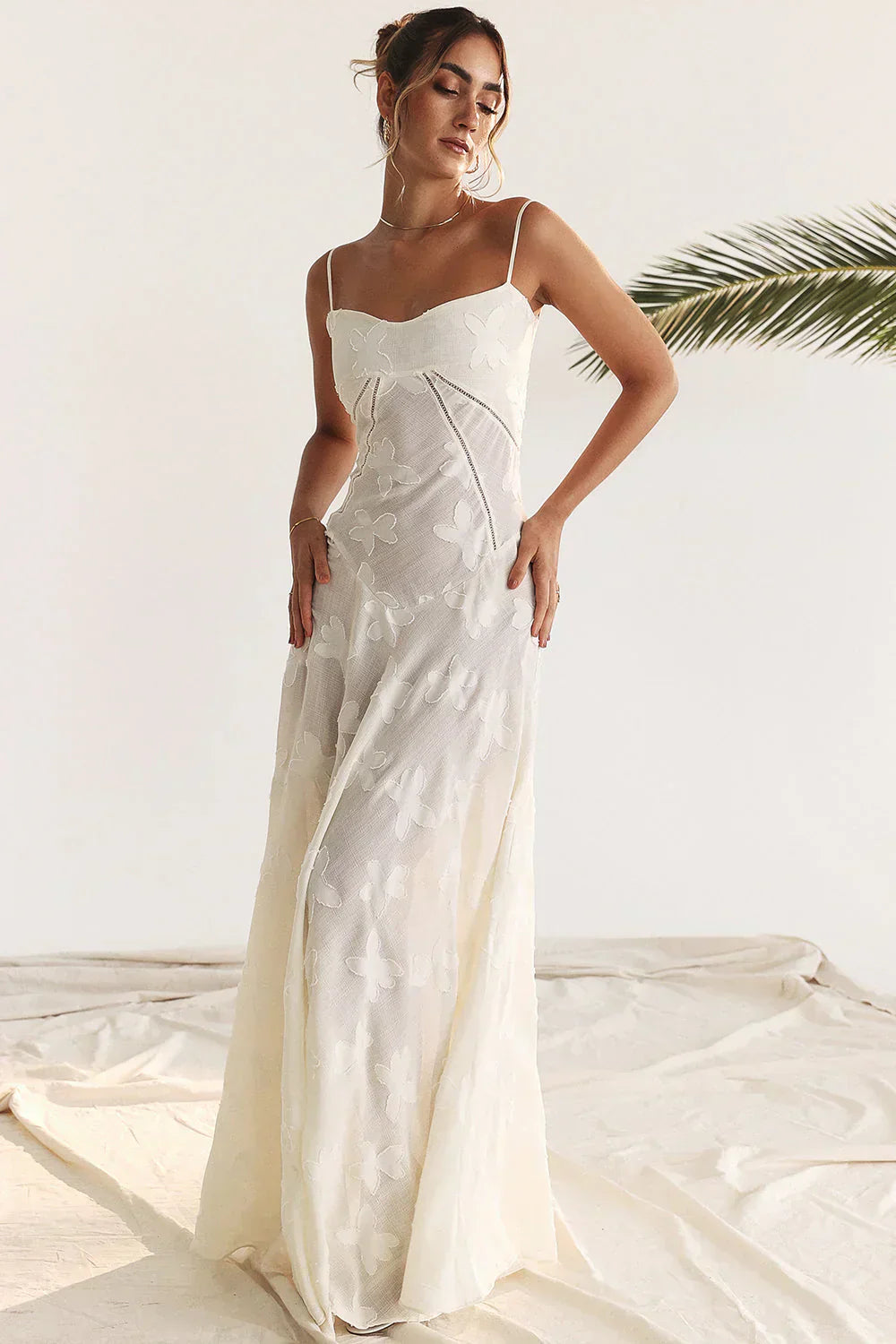 Noemi™ – Damen Maxikleid Sommer Elegantes Corsagen-Design mit Figurschmeichelndem Schnitt-2