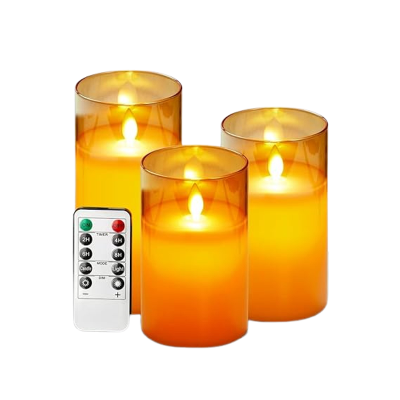 LED Kerzen-Set mit Fernbedienung Elegante Atmosphäre