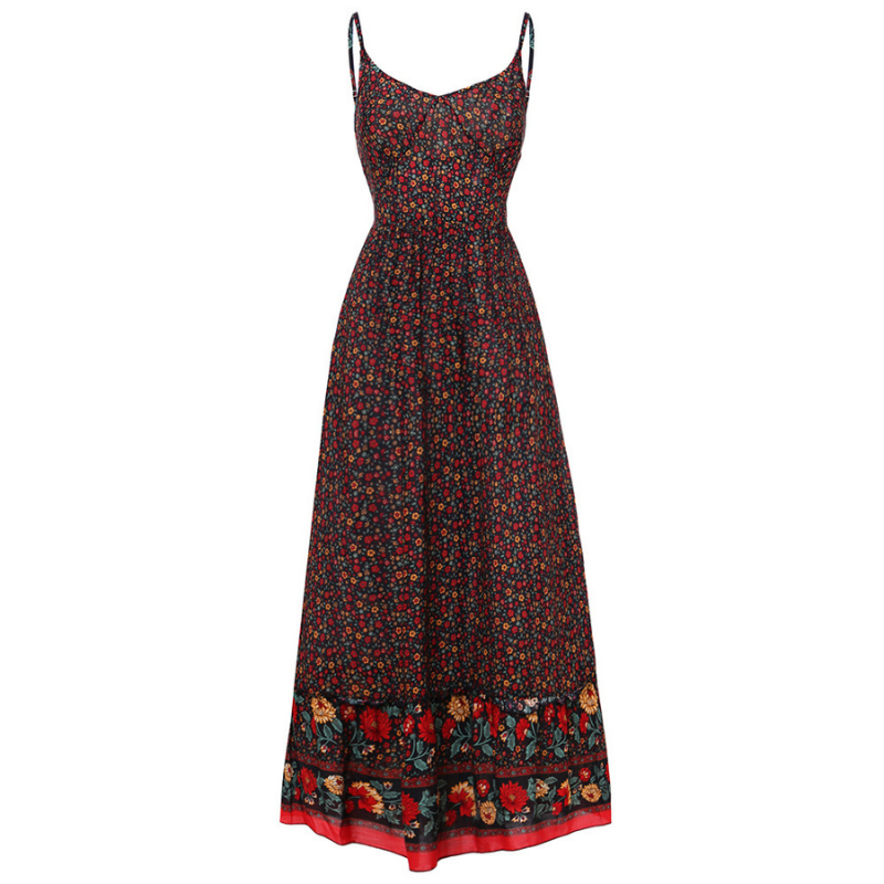 Molli™ – Damen Kleid mit Blumenmuster Fließender Schnitt und Bequemlichkeit
