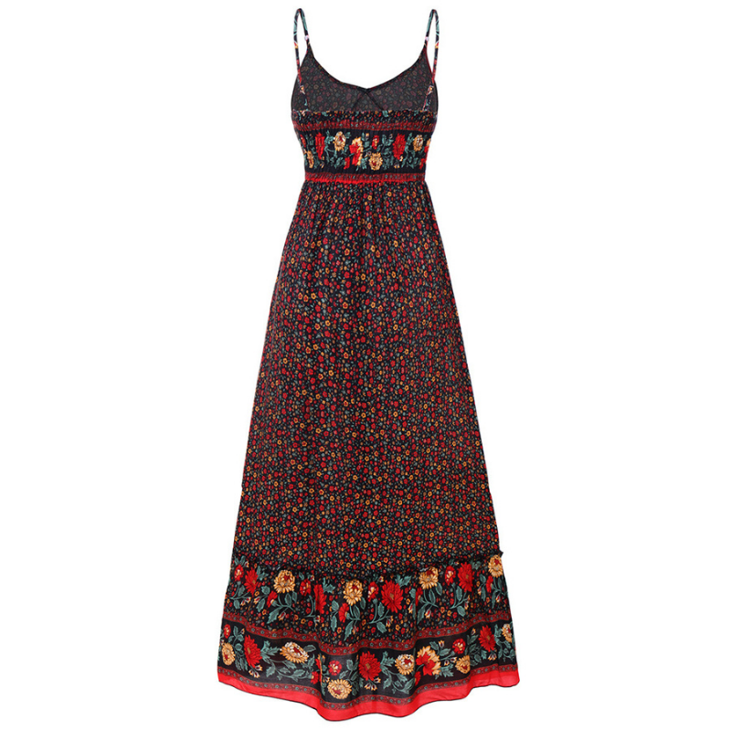 Molli™ – Damen Kleid mit Blumenmuster Fließender Schnitt und Bequemlichkeit