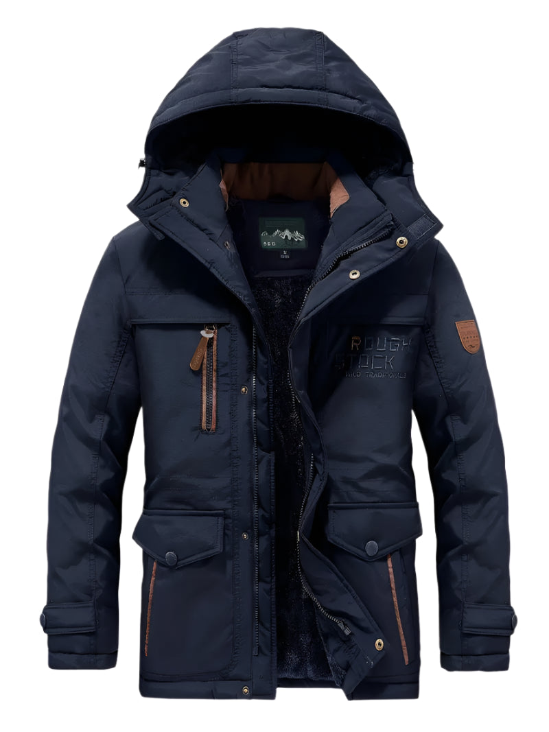FrostGuard™ Herren Winterparkaa – Warm, Winddicht & Wasserdicht!