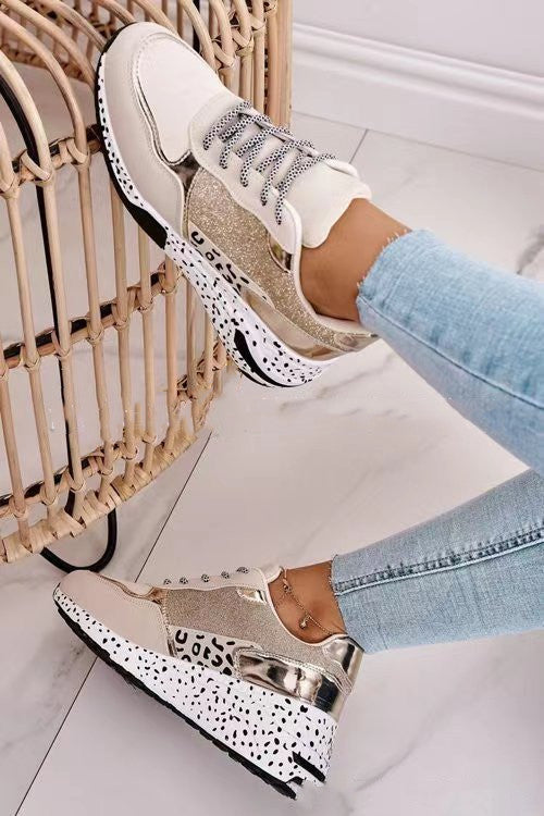 GlamStep™ – Damen Sneakers mit Bequemer Plattform und Modischem Design 5