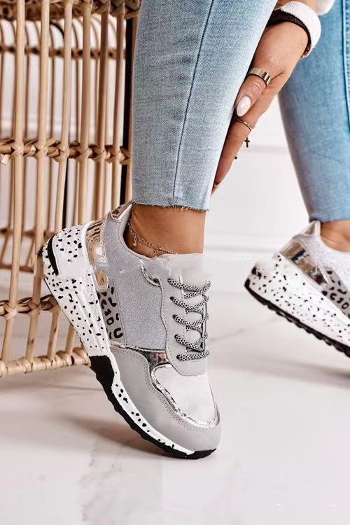 GlamStep™ – Damen Sneakers mit Bequemer Plattform und Modischem Design 3
