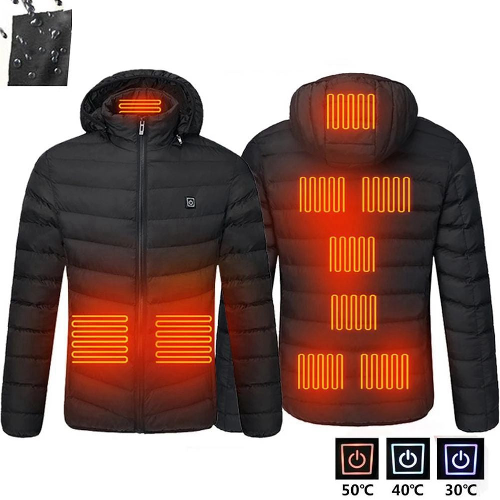 ThermoShield™ Beheizbare Jacke – Wärme auf Knopfdruck!
