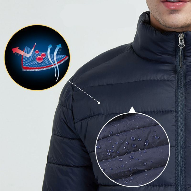 ThermoShield™ Beheizbare Jacke – Wärme auf Knopfdruck!