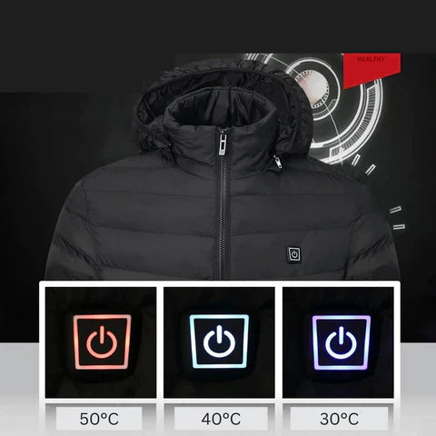 ThermoShield™ Beheizbare Jacke – Wärme auf Knopfdruck!