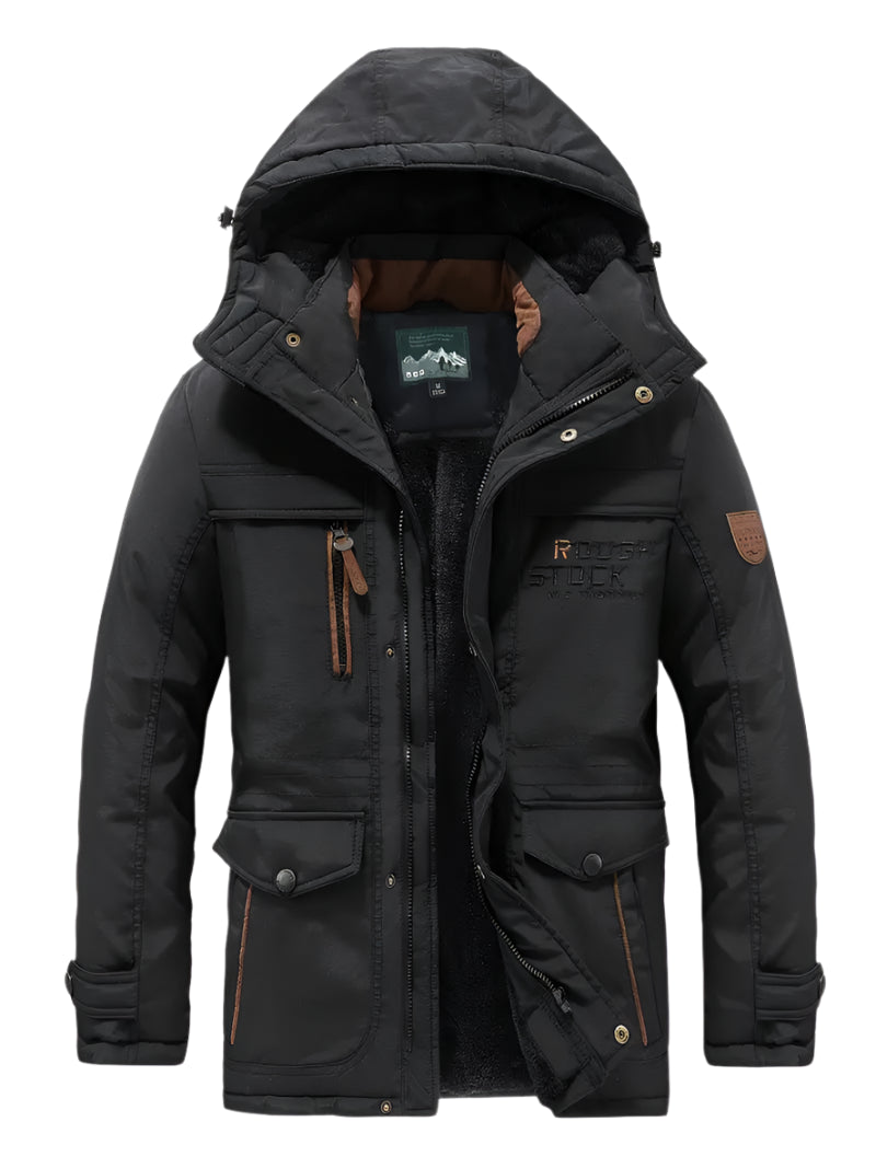 FrostGuard™ Herren Winterparkaa – Warm, Winddicht & Wasserdicht!