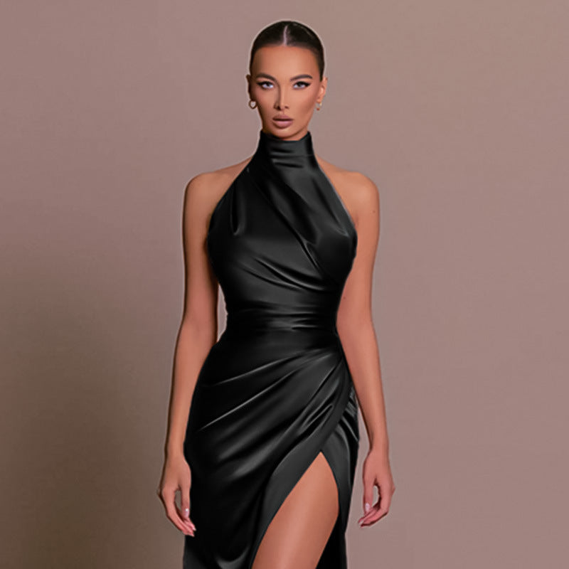 VeraLuxe™ – Kleid Damen Hochzeitsgast Ärmellos mit Eleganter Passform
