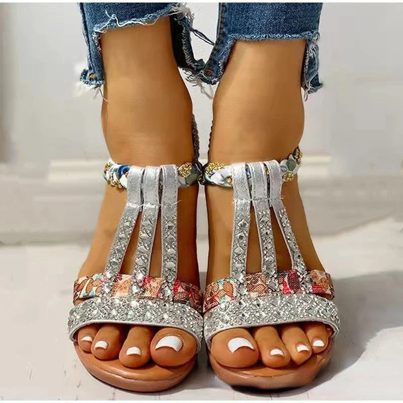AURORA Damen-Keilsandalen mit orthopädischer Funktion