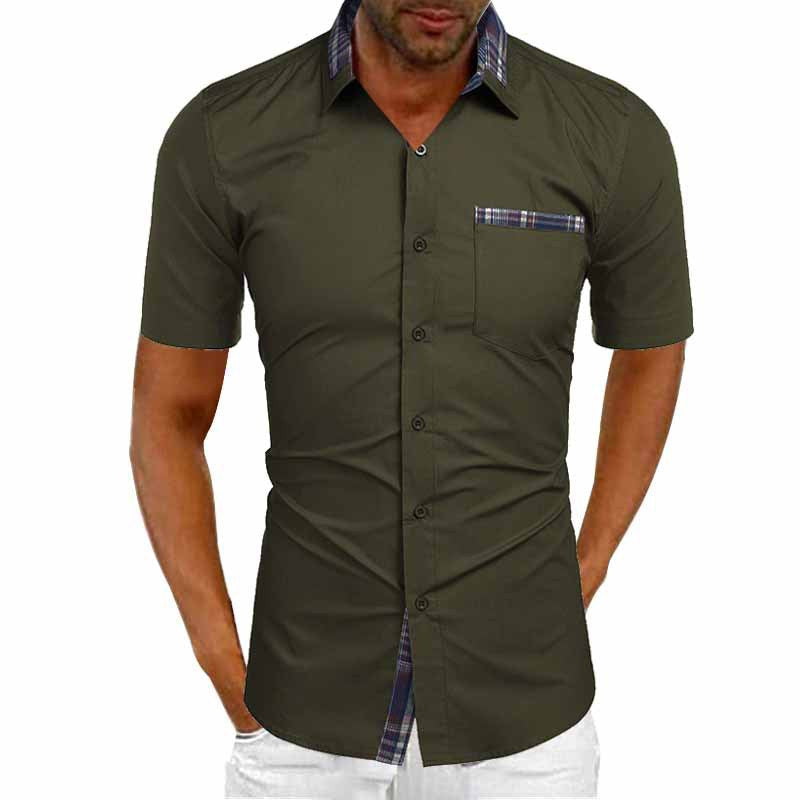 AeroFlex™ – Elegantes Herren Kurzarm Hemd für höchsten Komfort