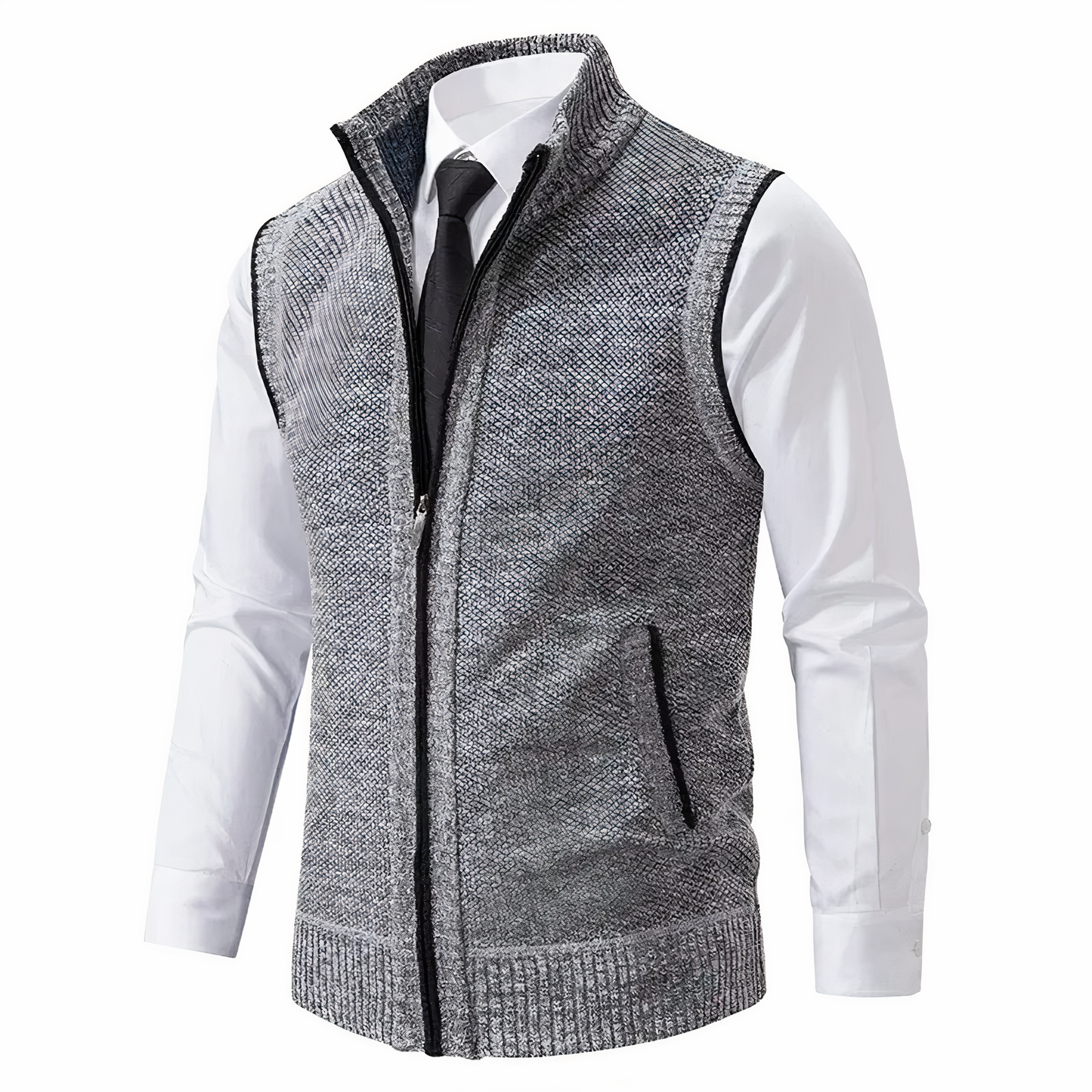 AeroVibe™ – Herren Sommerweste mit Reißverschluss