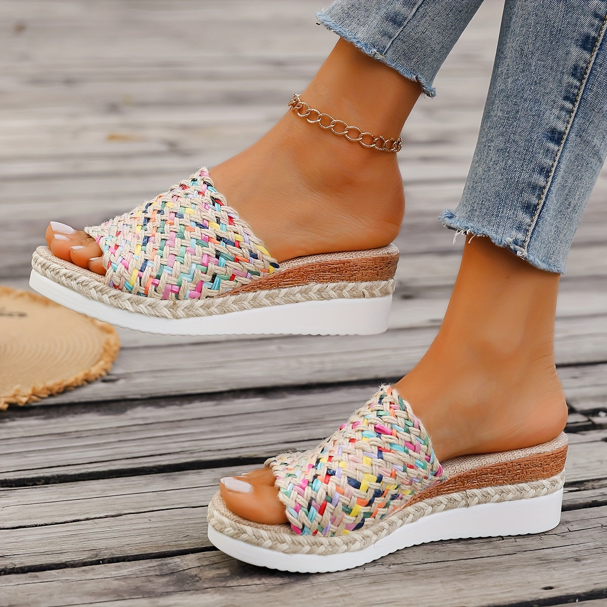 Aurelya™ – Damen Plateau Sandalen mit Bohemian Stil und Komfort 2