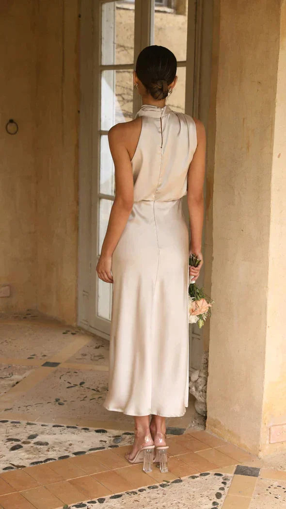 GlanzKleid™ – Damen Kleid mit Schimmerndem Stoff für Festliche Anlässe-3