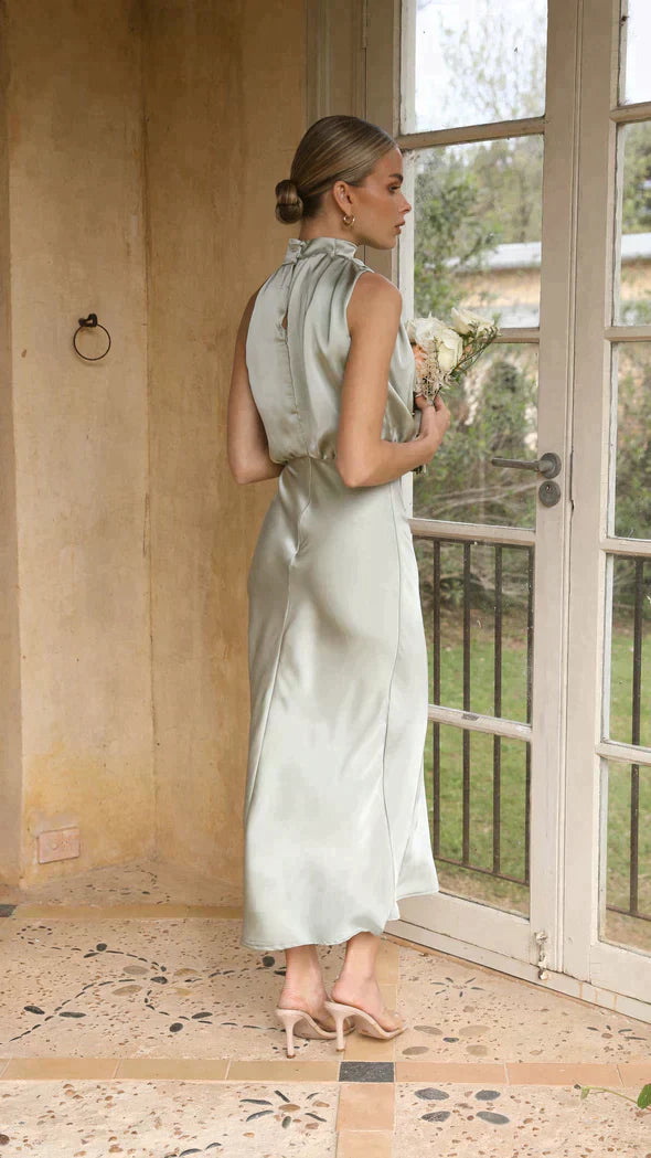 GlanzKleid™ – Damen Kleid mit Schimmerndem Stoff für Festliche Anlässe-5