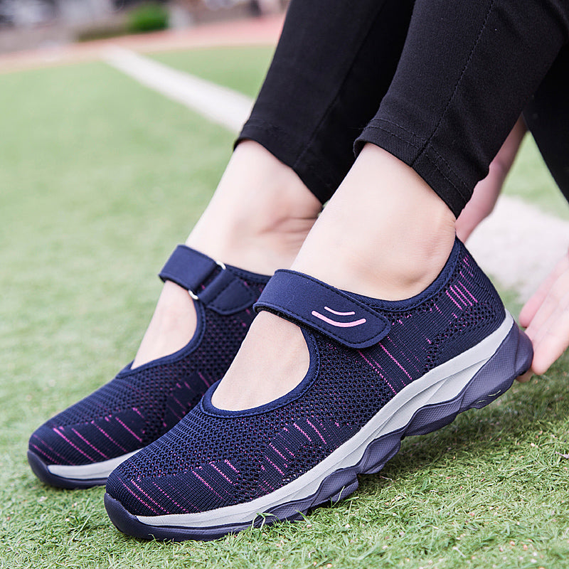 Bequeme, atmungsaktive orthopädische Schuhe für Damen - Mercy