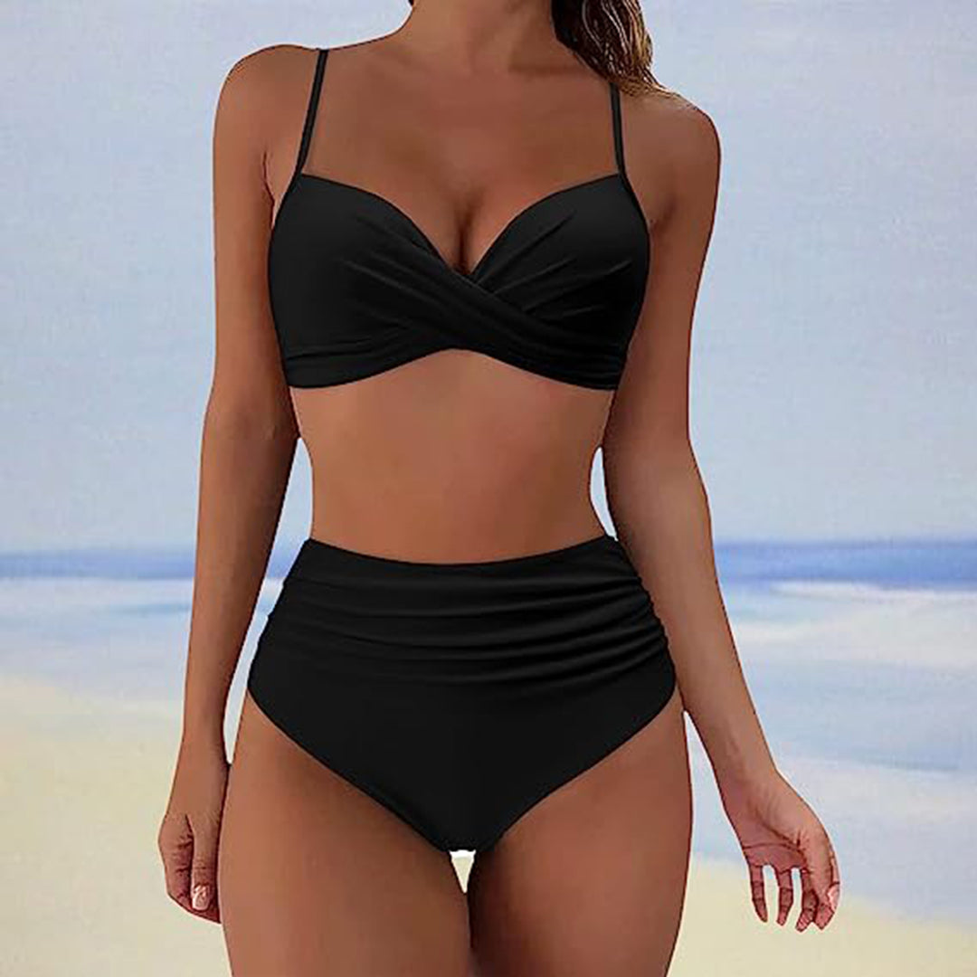 Romy™ – Damen Hochtaillierter Bikini mit Kompression für Elegante Silhouette 2