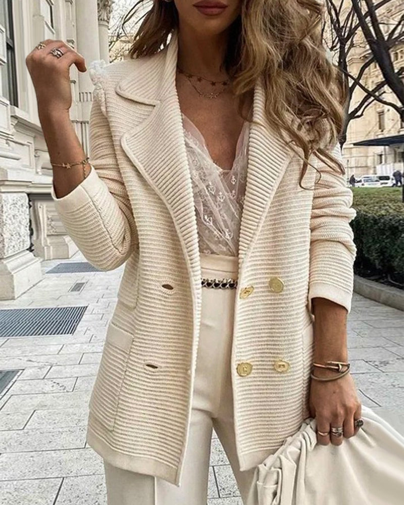 Elarova | Blazer mit doppelter Knopfleiste für Damen