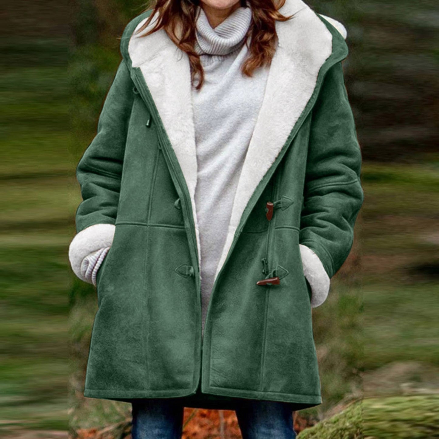 Elarova | Braune elegante Jacke für Damen