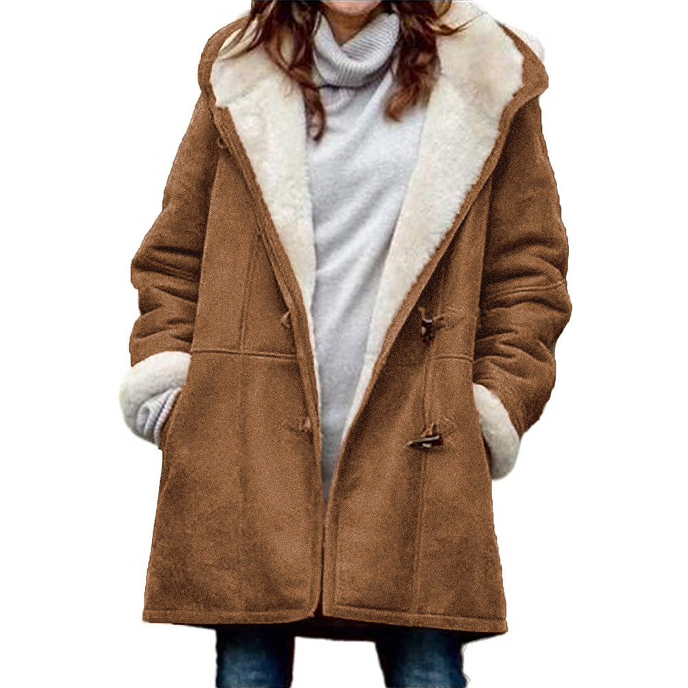 Elarova | Braune elegante Jacke für Damen