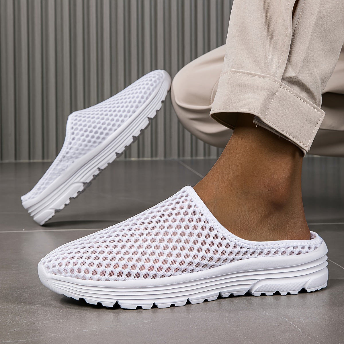 BreezeStep™ – Ultraleichte & Atmungsaktive Slip-On Wanderschuhe