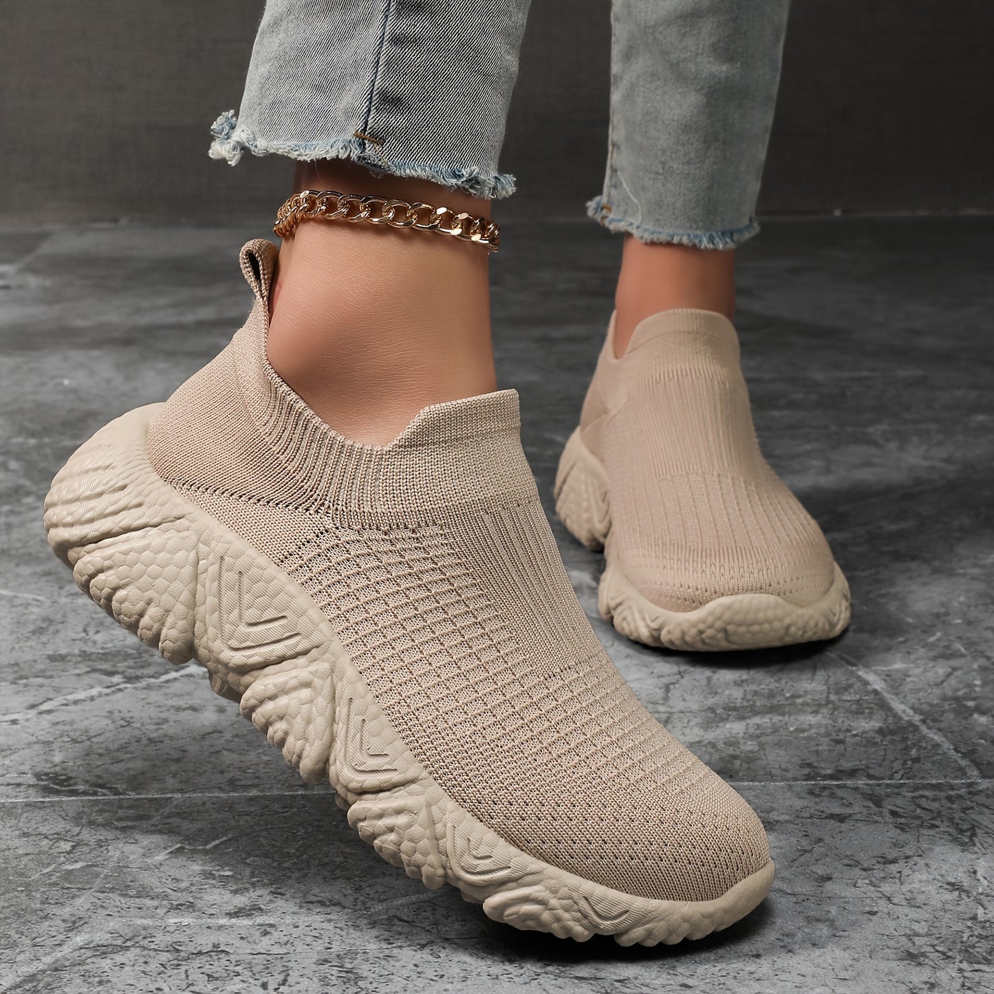 CloudEase™ – Ultraleichte Slip-on Damen Sneaker für Aktiven Komfort