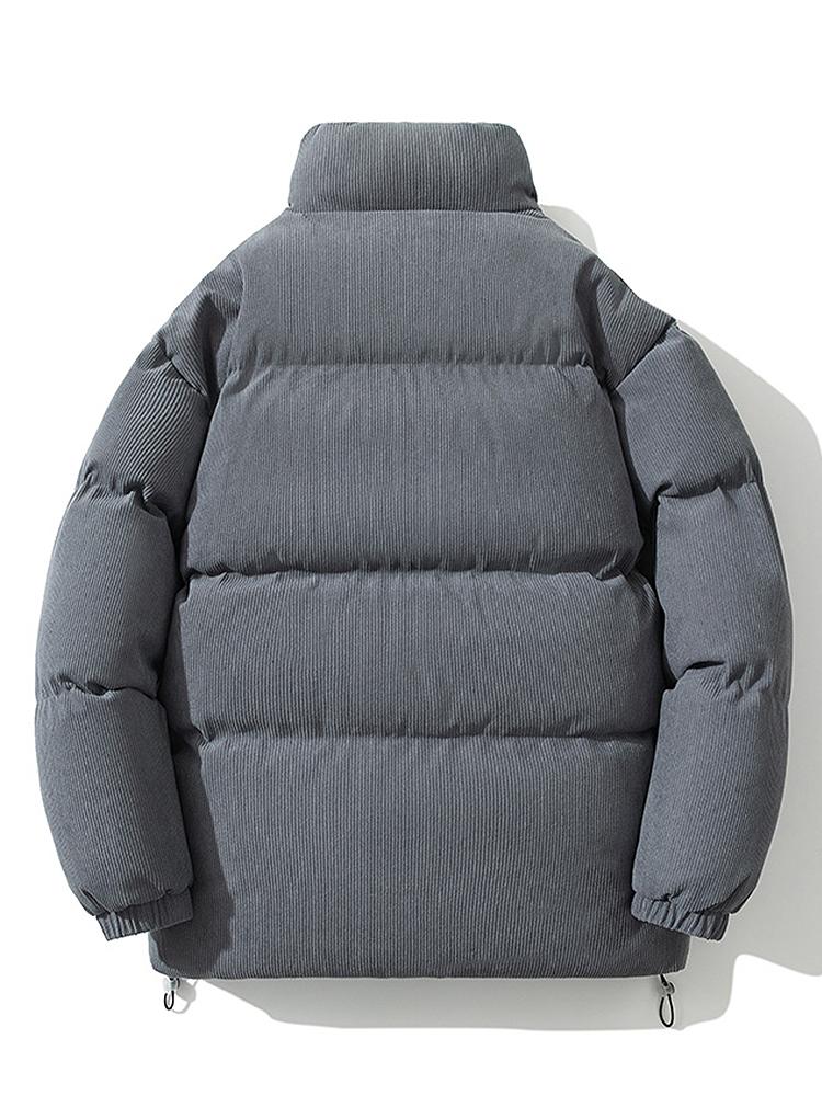Elarova | Cord-Pufferjacke für Herren