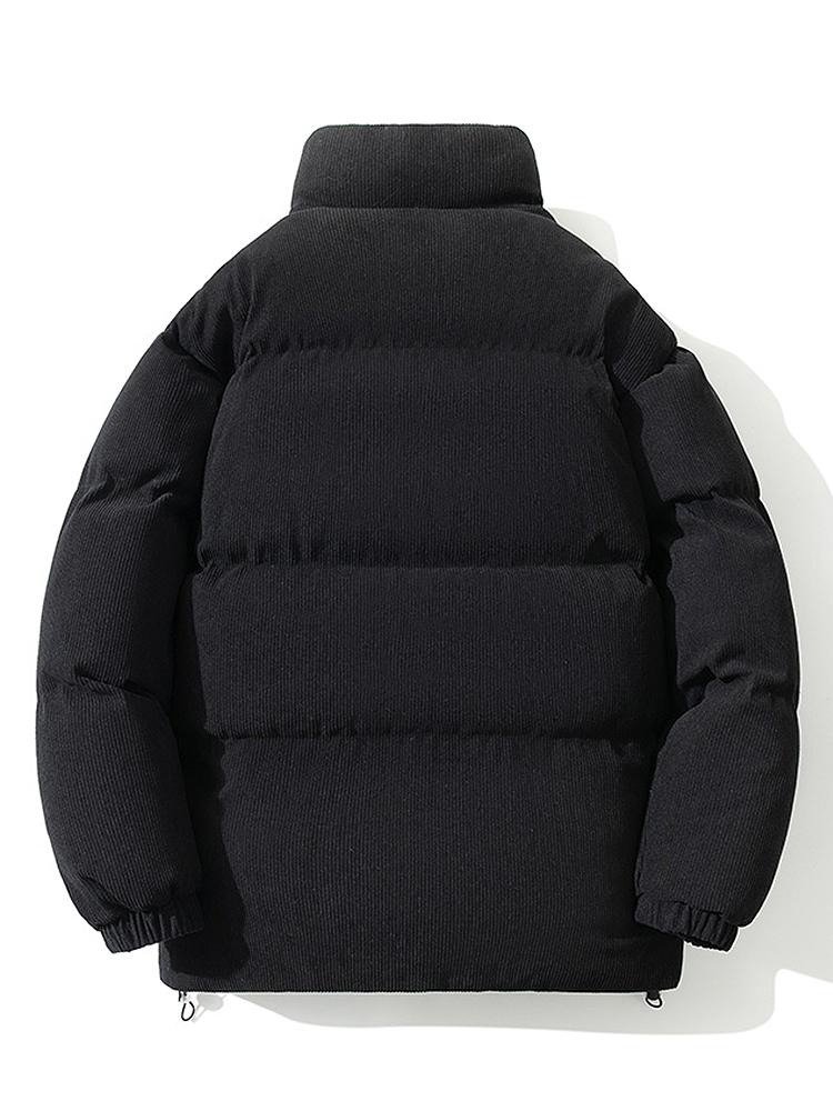 Elarova | Cord-Pufferjacke für Herren