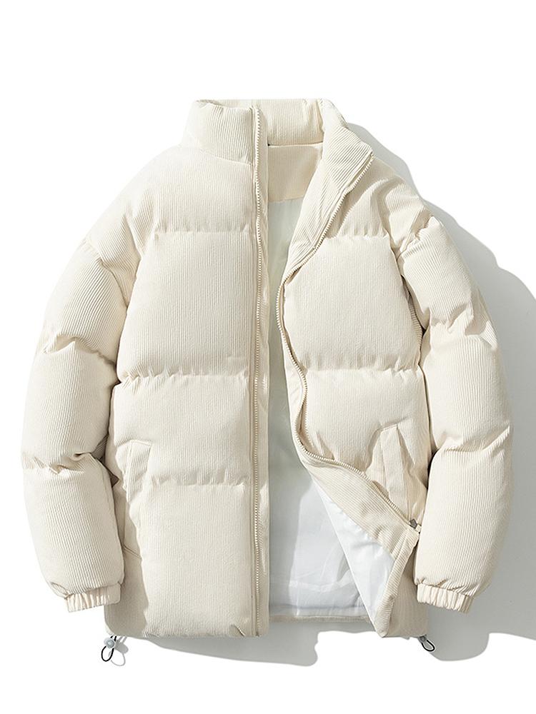 Elarova | Cord-Pufferjacke für Herren