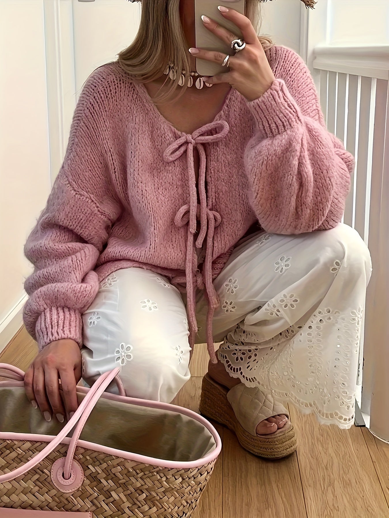 CozyChic™ – Eleganter Damen Strick Cardigan mit Kurzschnitt