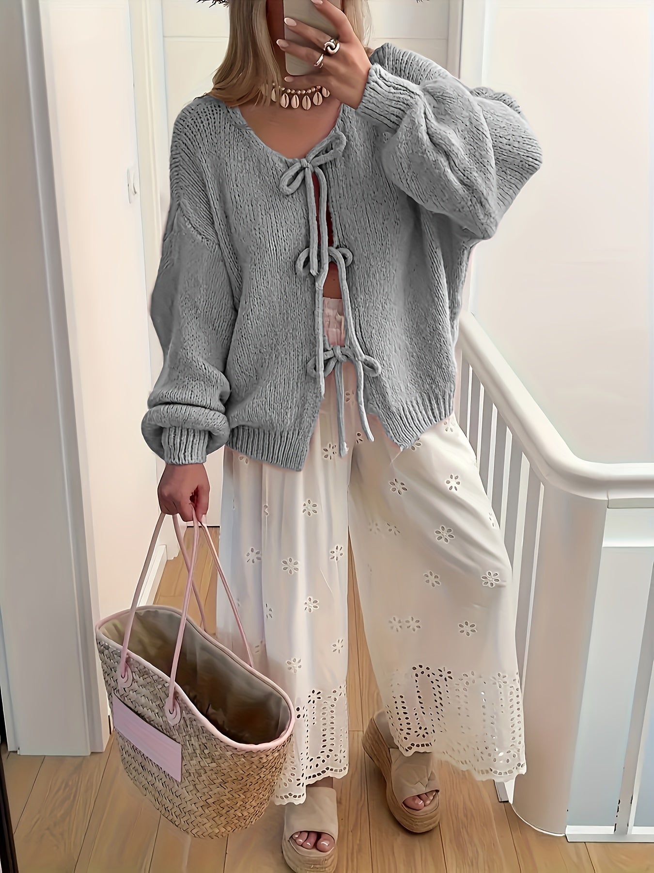 CozyChic™ – Eleganter Damen Strick Cardigan mit Kurzschnitt