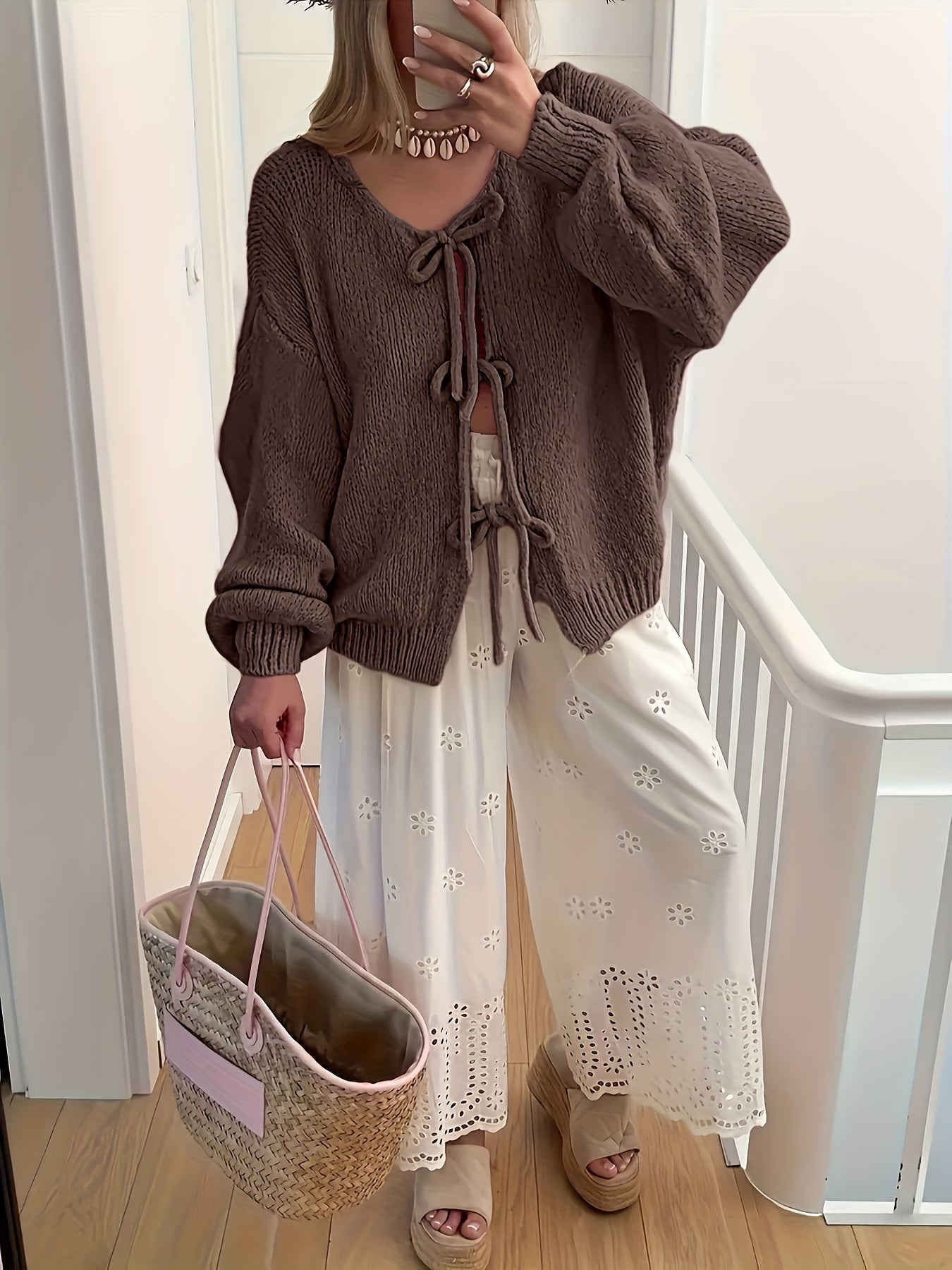 CozyChic™ – Eleganter Damen Strick Cardigan mit Kurzschnitt