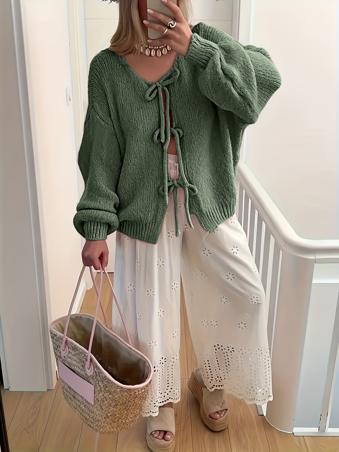 CozyChic™ – Eleganter Damen Strick Cardigan mit Kurzschnitt