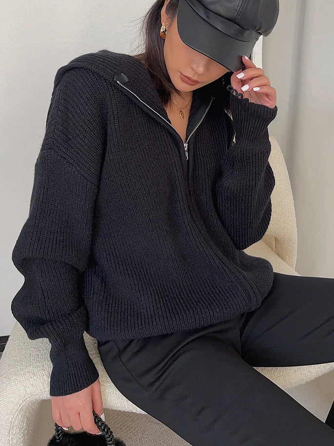 CozyChic™ – Eleganter & Kuscheliger Strickpullover für Damen