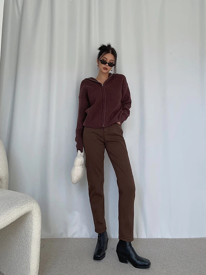 CozyChic™ – Eleganter & Kuscheliger Strickpullover für Damen