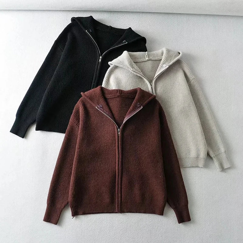 CozyChic™ – Eleganter & Kuscheliger Strickpullover für Damen