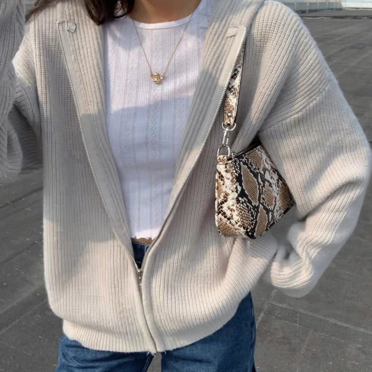 CozyChic™ – Eleganter & Kuscheliger Strickpullover für Damen