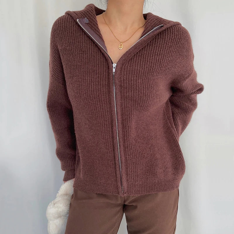 CozyChic™ – Eleganter & Kuscheliger Strickpullover für Damen