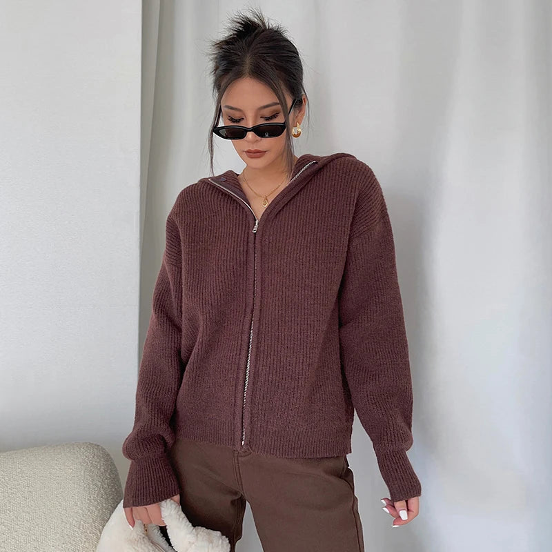CozyChic™ – Eleganter & Kuscheliger Strickpullover für Damen