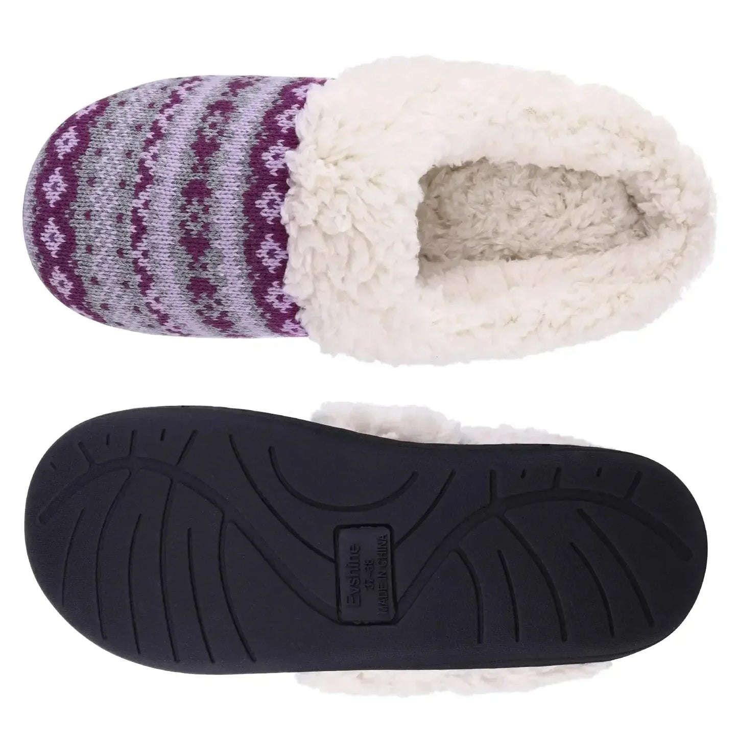 CozyCloud™ – Warme Hausschuhe fur Damen mit Fubbett