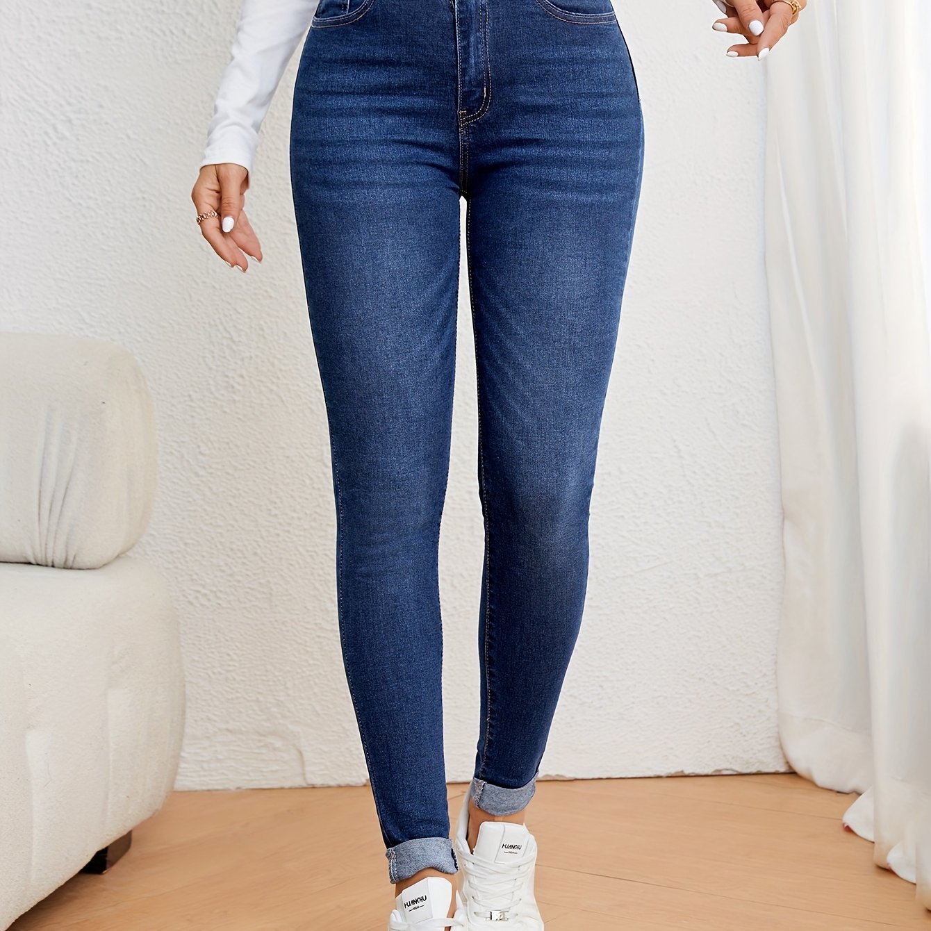 CurveBoost™ – Push-Up Skinny Jeans für Damen