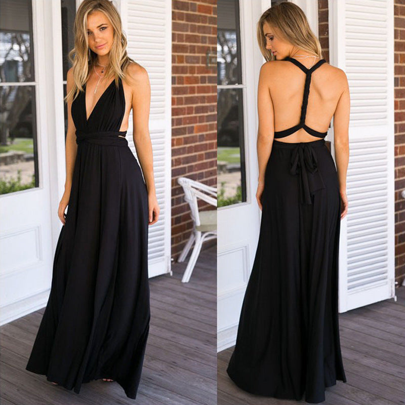 Damen Boho Kleid im Bandagen-Stil von Elarova