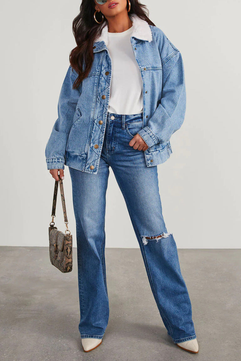 Elarova | Damen-Denimjacke
