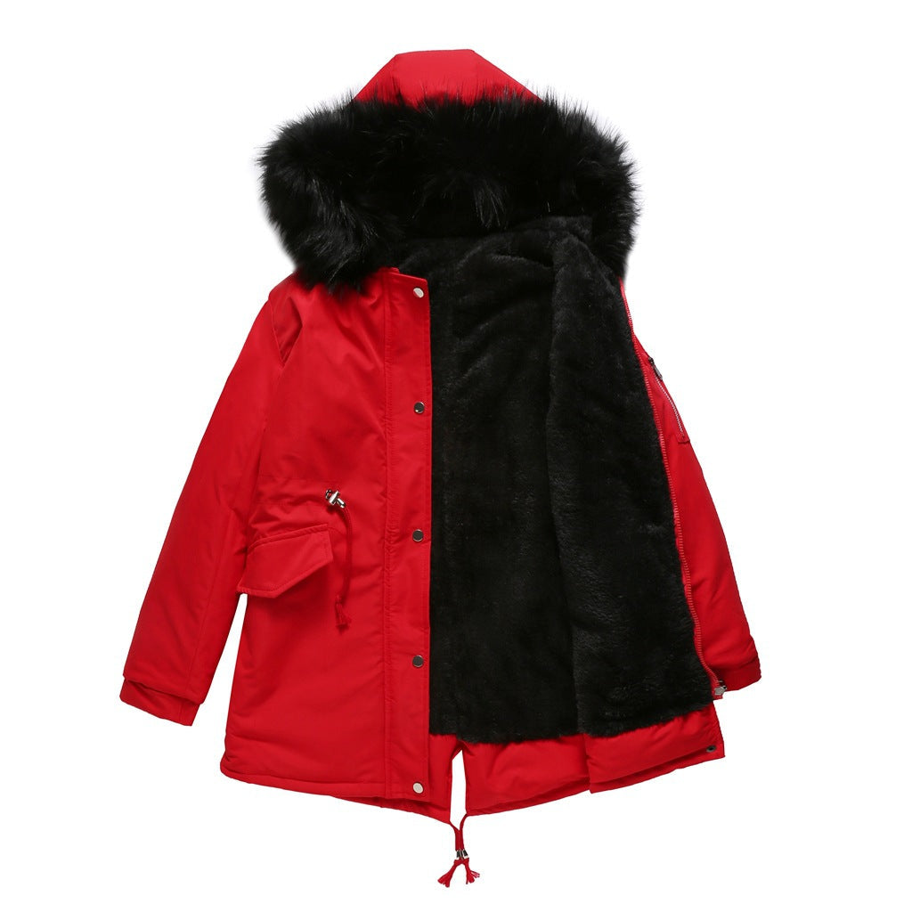 Elarova | Damen-Parka mit Kapuze