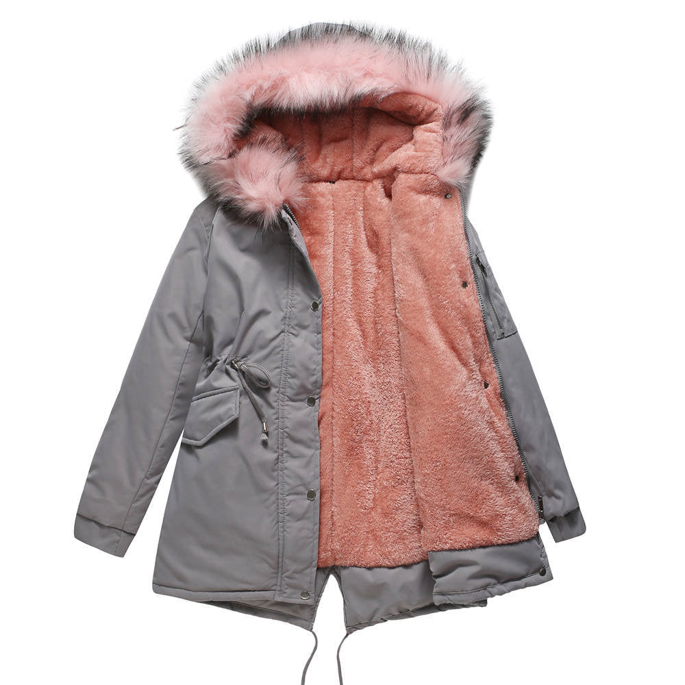 Elarova | Damen-Parka mit Kapuze
