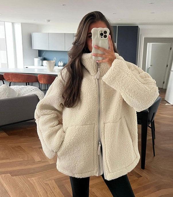 Elarova | Damen-Winterjacke mit Reißverschluss
