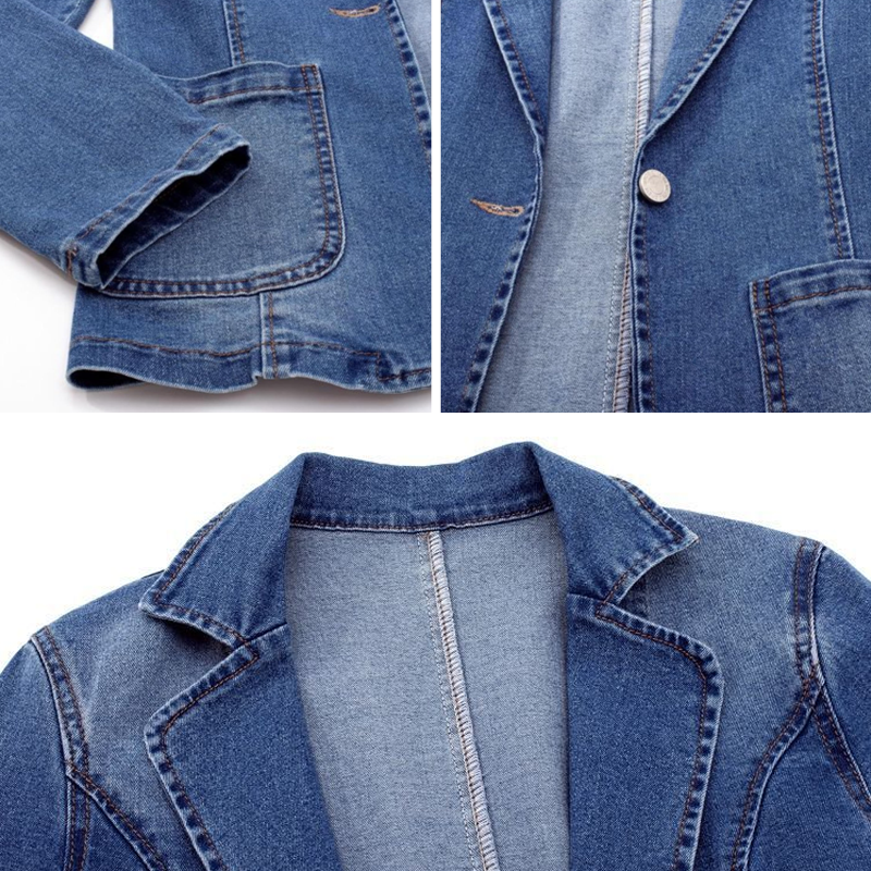 Elarova | Denim-Blazer für Damen