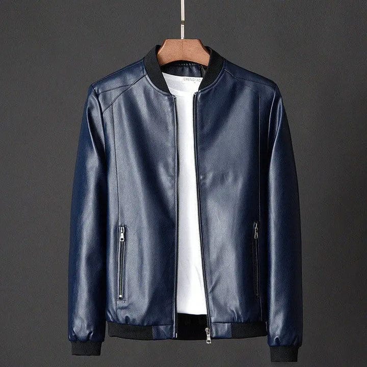 Elarova | Einfarbige Jacke für Herren