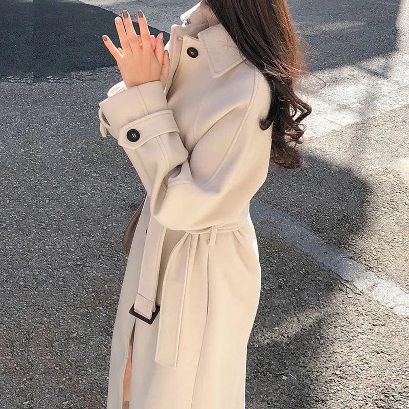Elarova | Einreihiger Trenchcoat für Damen