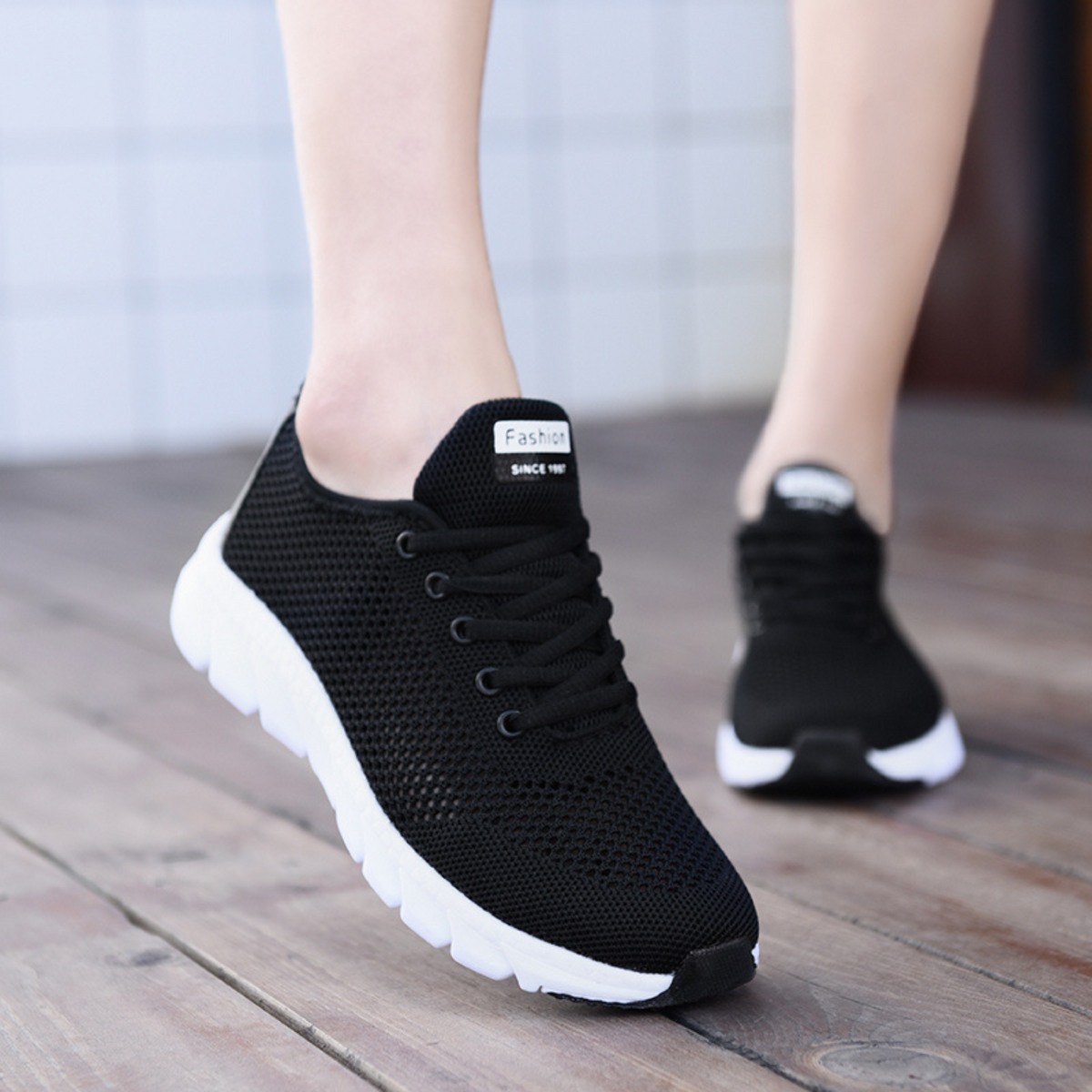 Elarova | Aktiv Leichte Damen Sportschuhe mit Extra Unterstützung