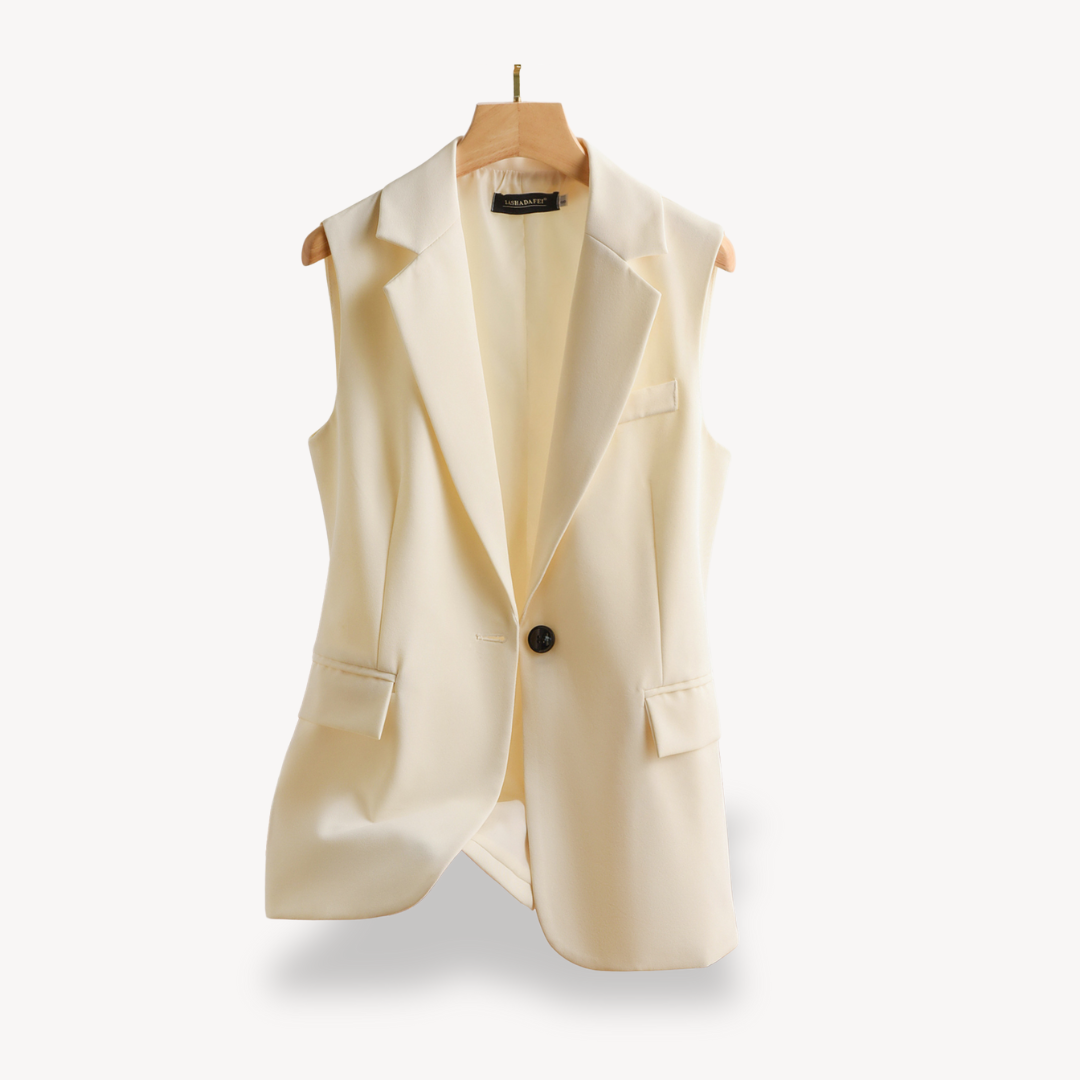 Elarova | Ärmelloser Blazer für Damen